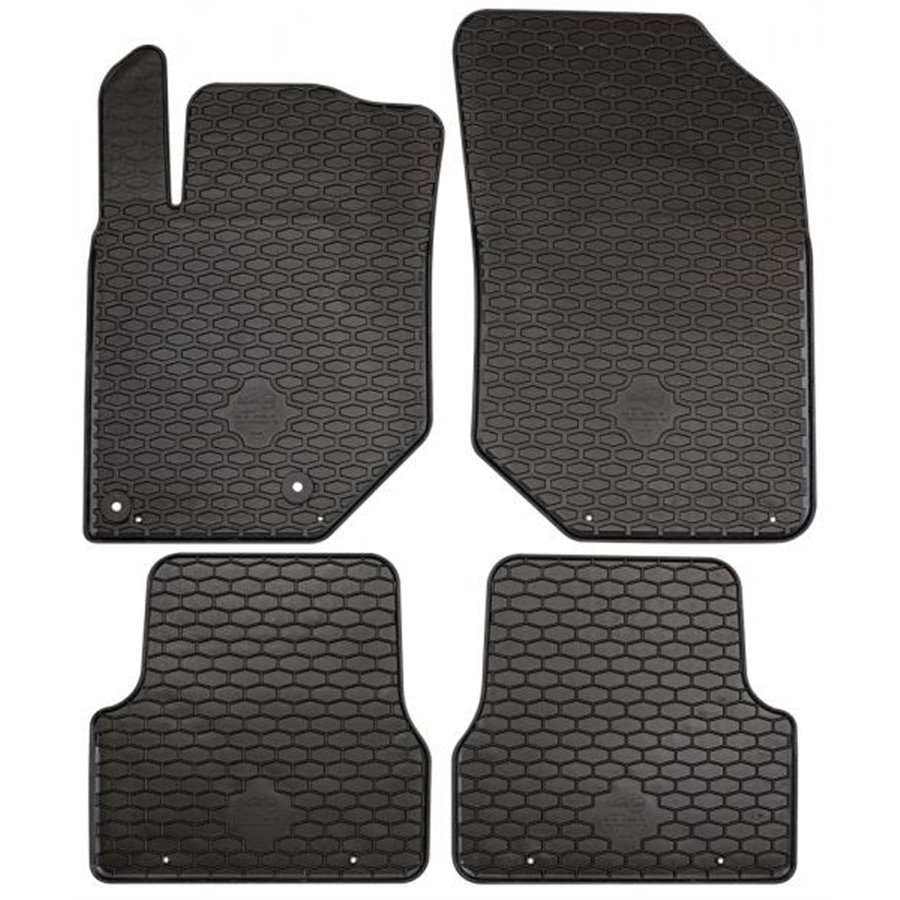 Tappeti gomma CITROEN DS3 Crossback 19˃ - OPEL Corsa F 5p. 19˃ / Mokka 20˃ - PEUGEOT 208 5p. 19˃ (NO ELETTRICHE)