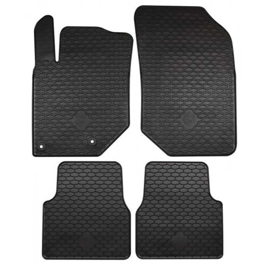 Tappeti gomma CITROEN C4 III 20˃/C4 X 22˃ (no elettriche) - PEUGEOT 2008  19˃ (no elettrica)