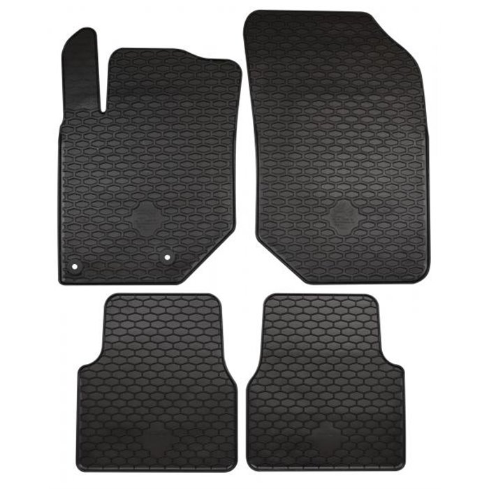 Tappeti gomma CITROEN C4 III 20˃/C4 X 22˃ (no elettriche) - PEUGEOT 2008  19˃ (no elettrica)