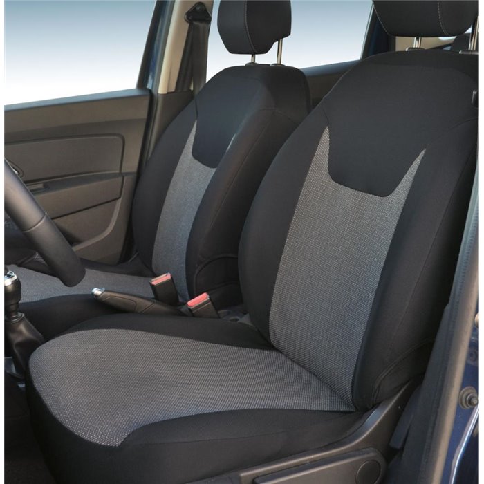 Coprisedili anteriori personalizzati JEEP Renegade 14˃/Compass 17˃, DACIA Duster 10˃/Sandero 20˃/Jogger 21˃ tess. millepunti ant