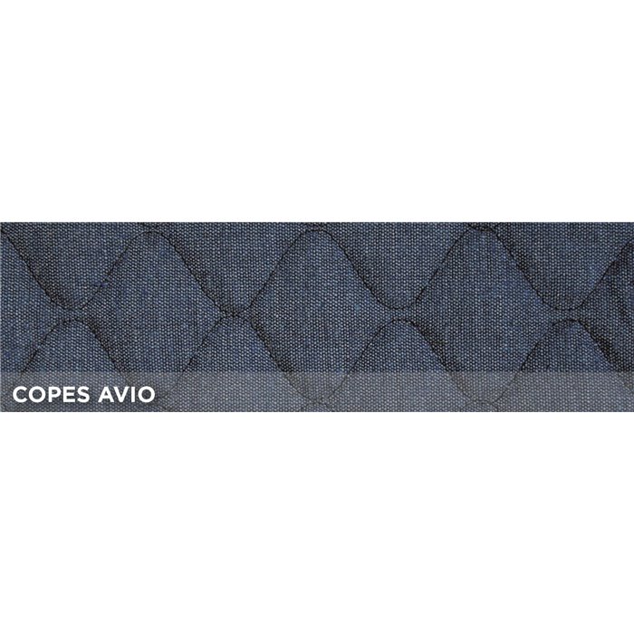 Coprisedili anteriori Rapid tg. universale tess. cotone trapuntato avio