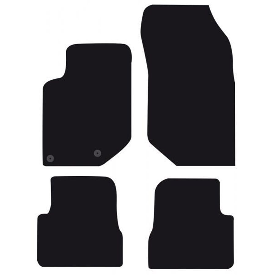 Tappeti moquette Tailor CITROEN DS3 Crossback 19˃ - OPEL Corsa F 5p. 19˃ / Mokka 20˃ - PEUGEOT 208 5p. 19˃ (no ibride ed elettri