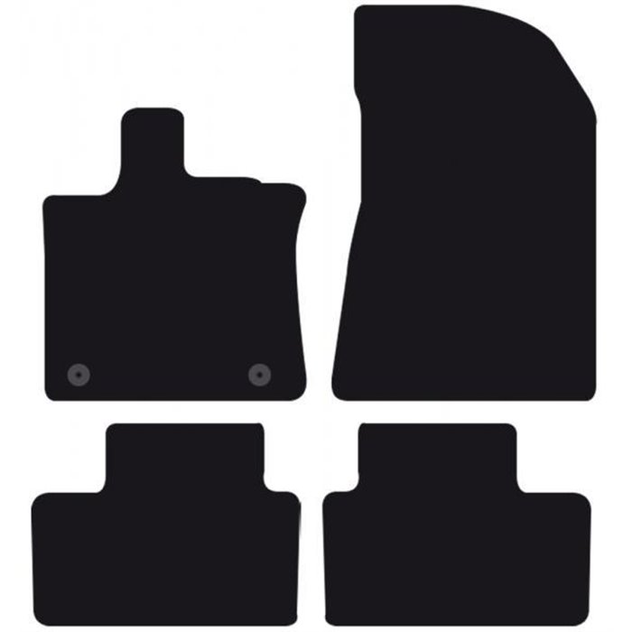 Tappeti moquette Tailor MITSUBISHI ASX 23˃- RENAULT Captur 19˃, Symbioz 24˃