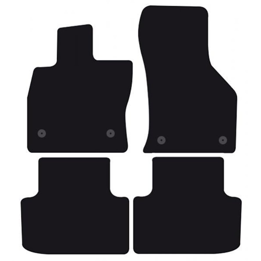 Tappeti moquette Tailor CUPRA Formentor 20˃ - SKODA Octavia IV 5p. e SW 20˃ (no ibrida)