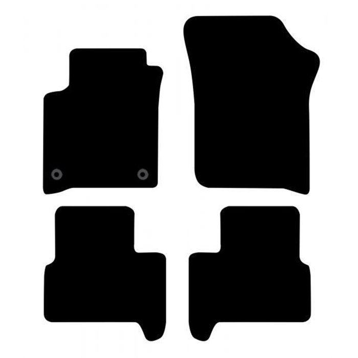 Tappeti moquette Tailor SEAT Mii 19˃ - SKODA Citigo 19˃ - VOLKSWAGEN e-up! 19˃ (elettriche)