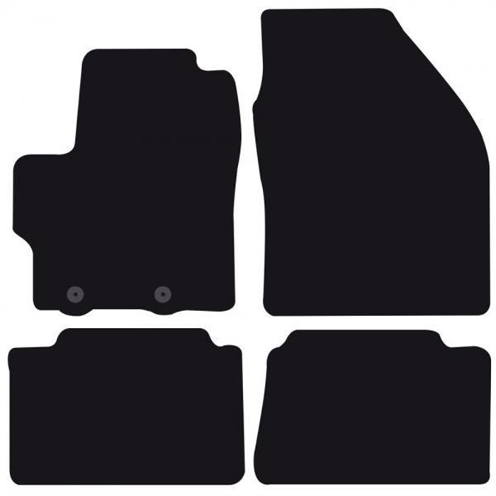 Tappeti moquette Tailor MAZDA 2 Hybrid 21˃ - TOYOTA Yaris IV 20˃ (anche Hybrid e Cross)