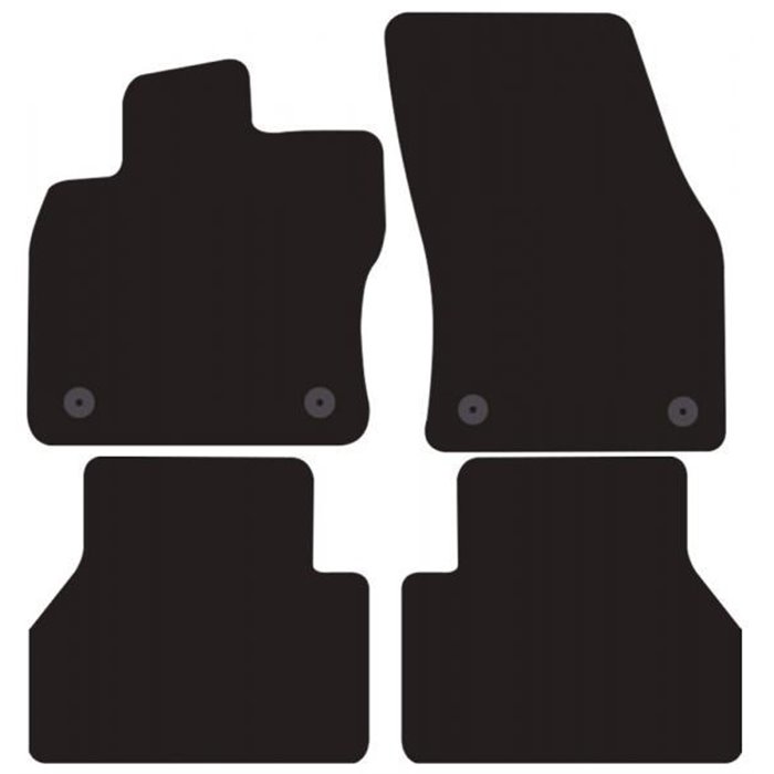 Tappeti moquette Tailor FORD Tourneo Connect 5 posti 22˃ - VW Caddy V 5p. 20˃