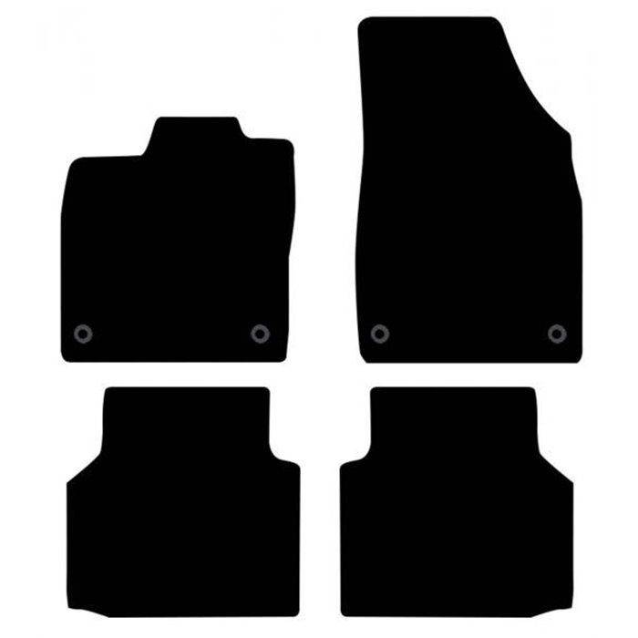 Tappeti moquette Tailor AUDI Q4 / Q4 Sportback E-Tron 21˃ - SKODA Elroq 24˃ - VOLKSWAGEN ID.4 20˃, ID.5 21˃