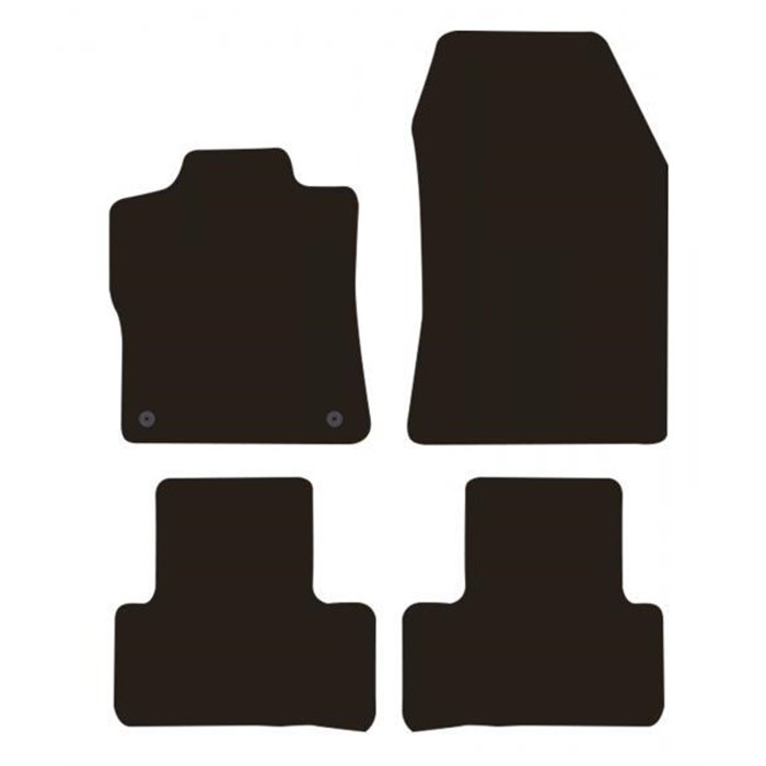 Tappeti moquette Tailor DS 4 21˃ - OPEL Astra L 5p. 21˃ e S.W. 22˃ - PEUGEOT 308 III 5p. 21˃ (no ibride ed elettriche)