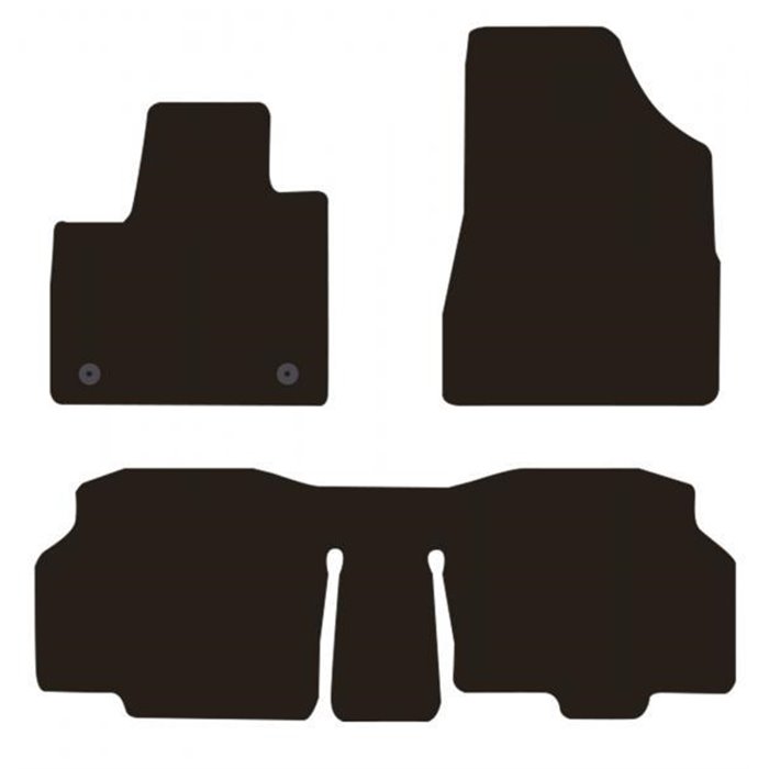 Tappeti moquette Tailor MERCEDES Citan Tourer 21˃ / Classe T 22˃ - NISSAN Townstar 5p. 21˃