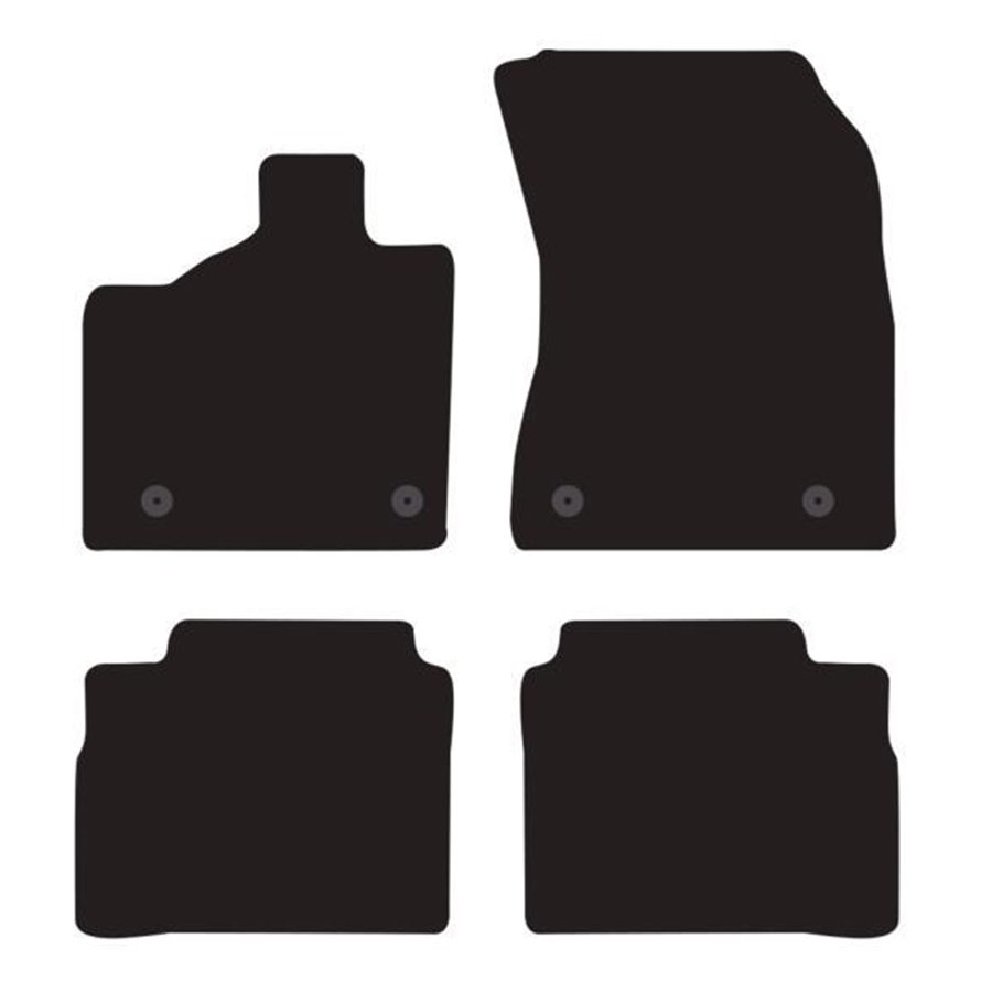 Tappeti moquette Tailor NISSAN X-Trail 22˃ 5 posti (ibrida full)