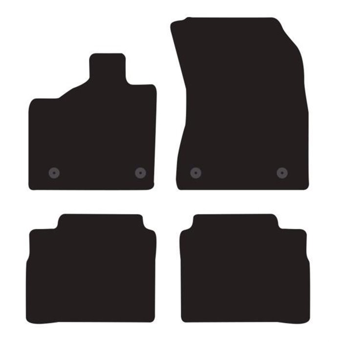 Tappeti moquette Tailor NISSAN X-Trail 22˃ 5 posti (ibrida full)