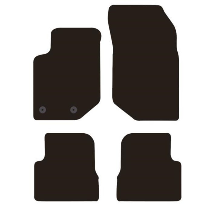 Tappeti moquette Tailor FIAT 600 23˃ / JEEP Avenger 22˃ (no ibride ed elettriche)