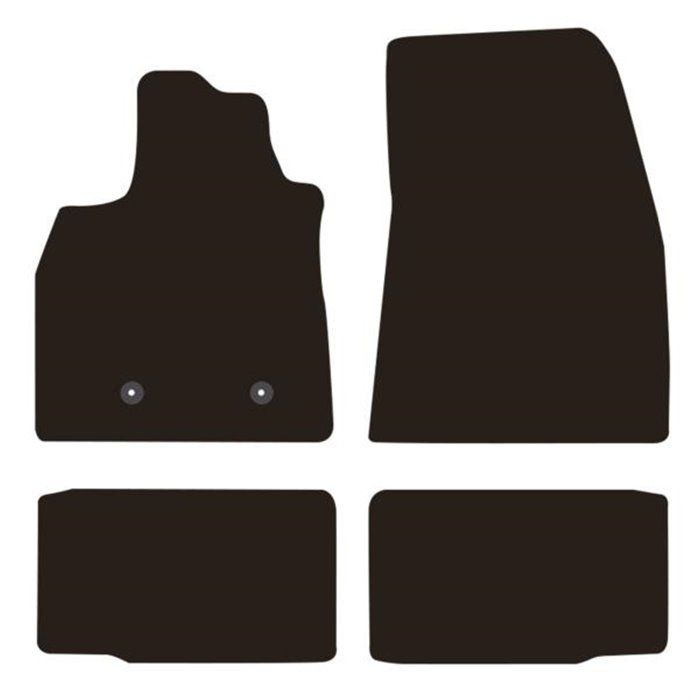 Tappeti moquette Tailor DACIA Duster III 24˃ (ibrida full)