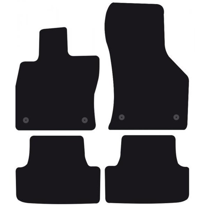 Tappeti moquette Tailor AUDI A3 5p. Sportback 12˃20 - VOLKSWAGEN Golf VII 3/5p. 12˃19, Golf VIII 5p. 19˃