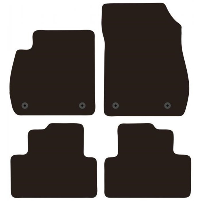 Tappeti moquette Tailor OPEL Zafira C/Zafira Tourer 11˃16, 16˃