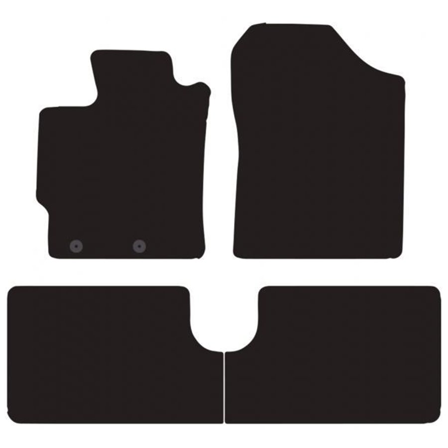 Tappeti moquette Tailor TOYOTA Yaris 3/5p. 11˃20 (no Hybrid)