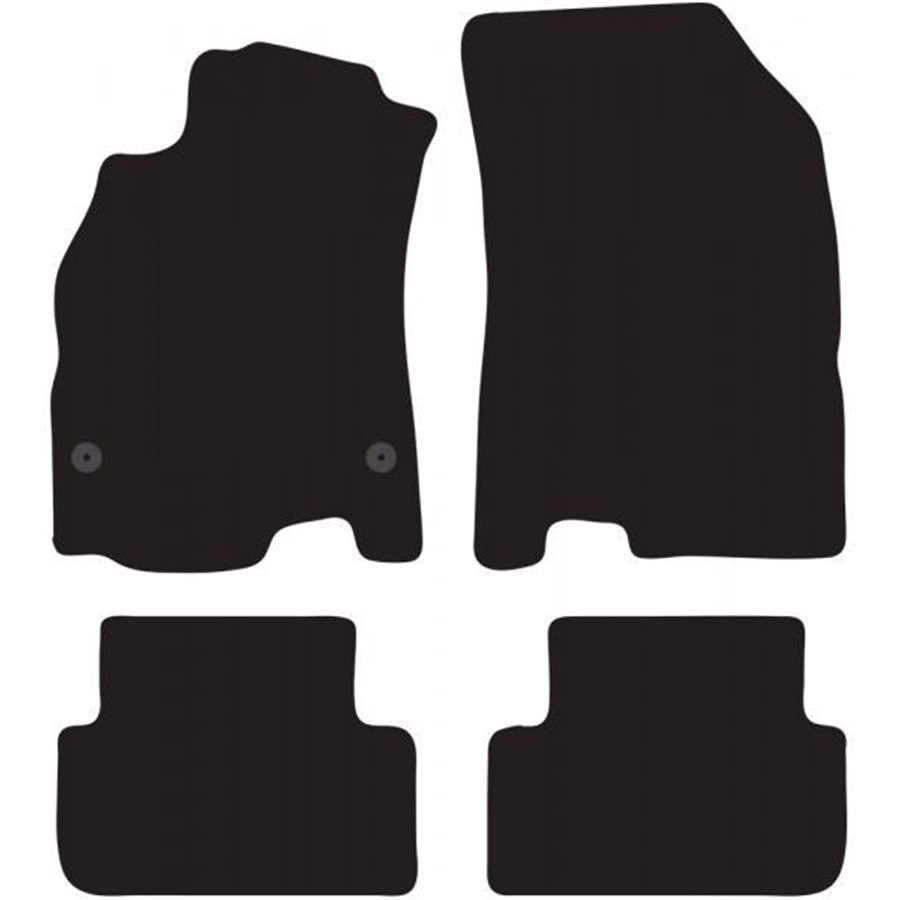 Tappeti moquette Tailor RENAULT Fluence 10˃ -  Megane III 5p. 08˃15 e SW 09˃15 (interasse fix 41 cm.)