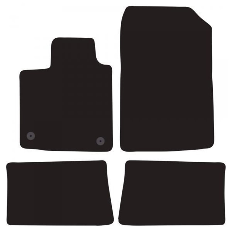 Tappeti moquette Tailor RENAULT Twingo II 07˃14