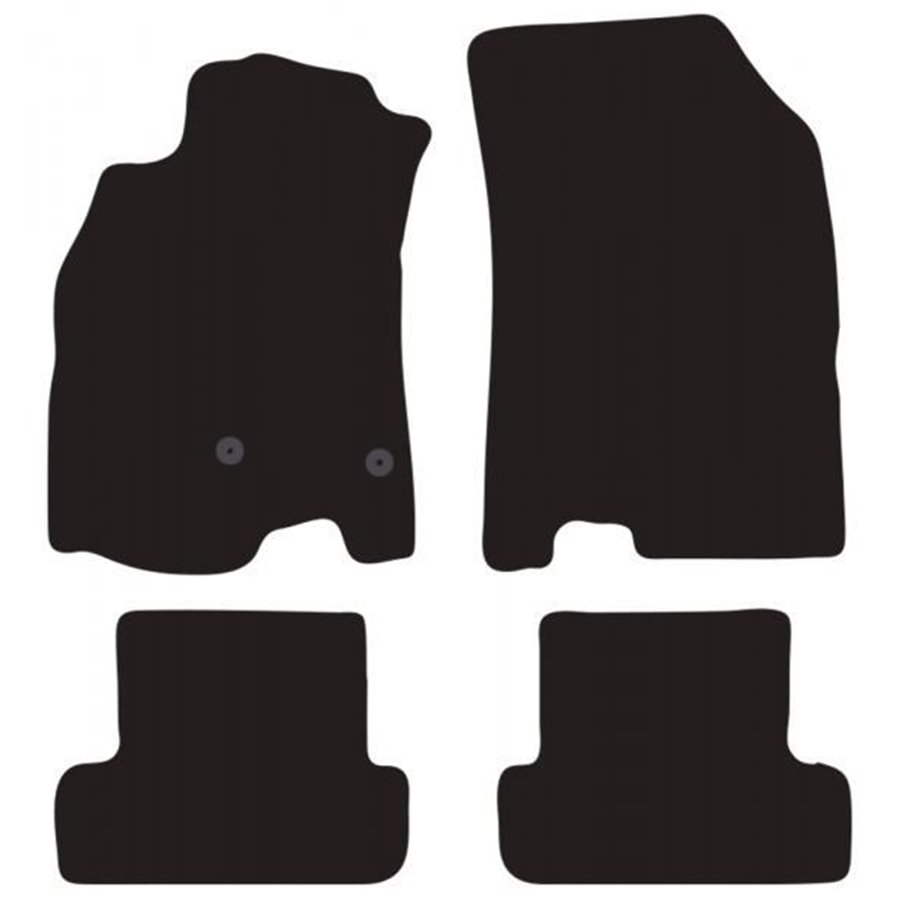 Tappeti moquette Tailor RENAULT Megane III 5p. e SW 15˃ (interasse fix 21 cm.), Megane III Coupé 09˃