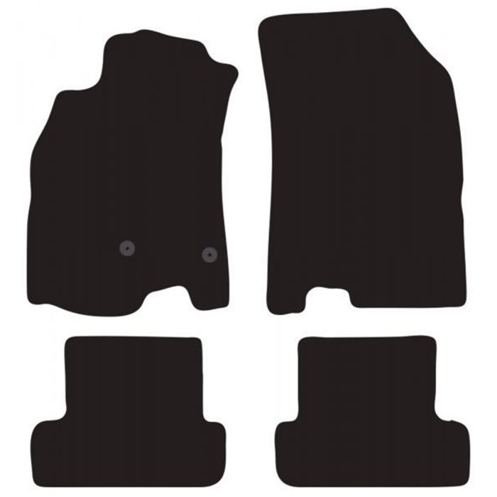 Tappeti moquette Tailor RENAULT Megane III 5p. e SW 15˃ (interasse fix 21 cm.), Megane III Coupé 09˃