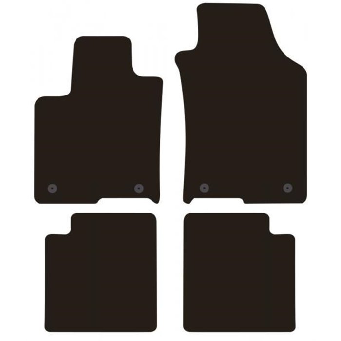 Tappeti moquette Tailor LANCIA Ypsilon 15˃ (interasse fix lato guida 30 cm)