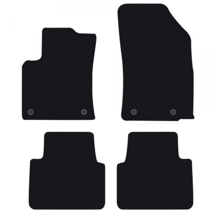 Tappeti moquette Tailor CITROEN C3 Aircross 17˃24 - OPEL Crossland 17˃20, 20˃