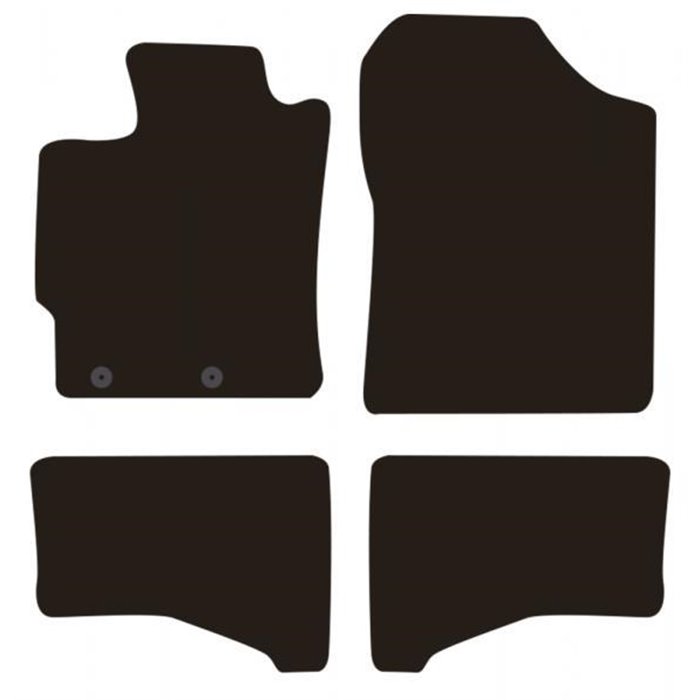Tappeti moquette Tailor TOYOTA Yaris III 3/5p. Hybrid 11˃20