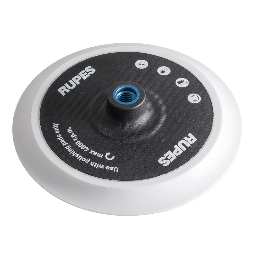 RUPES Ø 165 MM-6,5” VELCRO M14 POLISHING BACKING PAD FOR ROTARY 