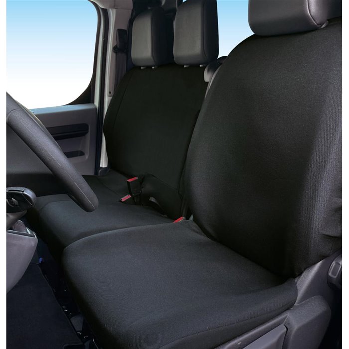 Coprisedili per furgoni tg. SP28 seduta divisa tess. poliestere nero
