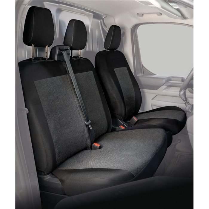 Coprisedili per furgoni tg. SP30 seduta divisa tess. misto cotone nero