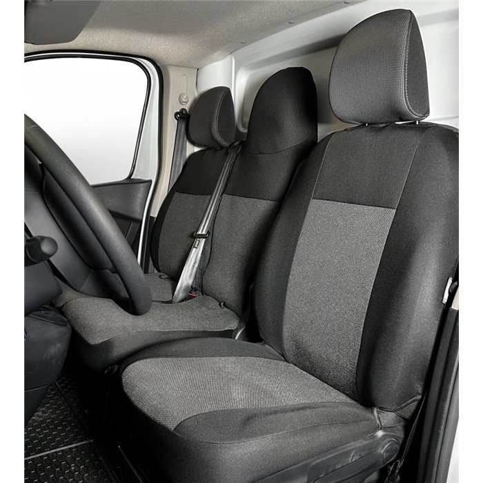 Coprisedili per furgoni tg. SP34 seduta divisa tess. poliestere nero