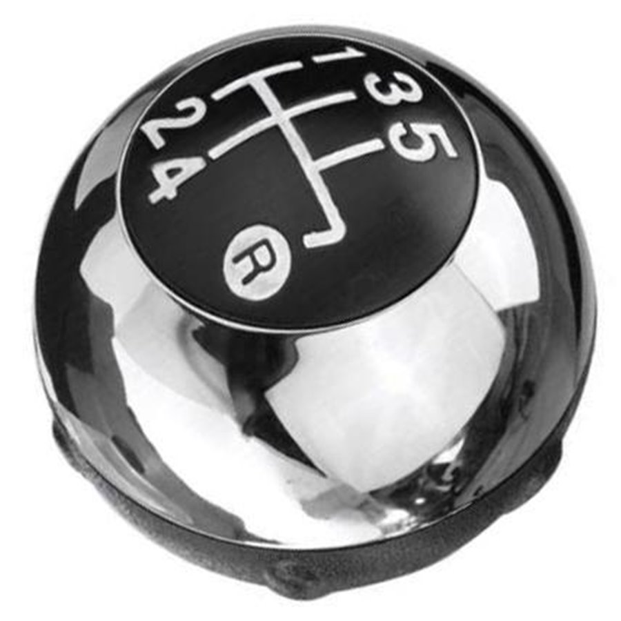 Pomello cambio 5 velocità FIAT 500 07˃ cromato