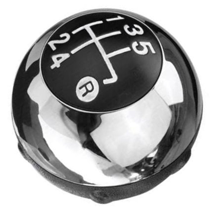 Pomello cambio 5 velocità FIAT 500 07˃ cromato