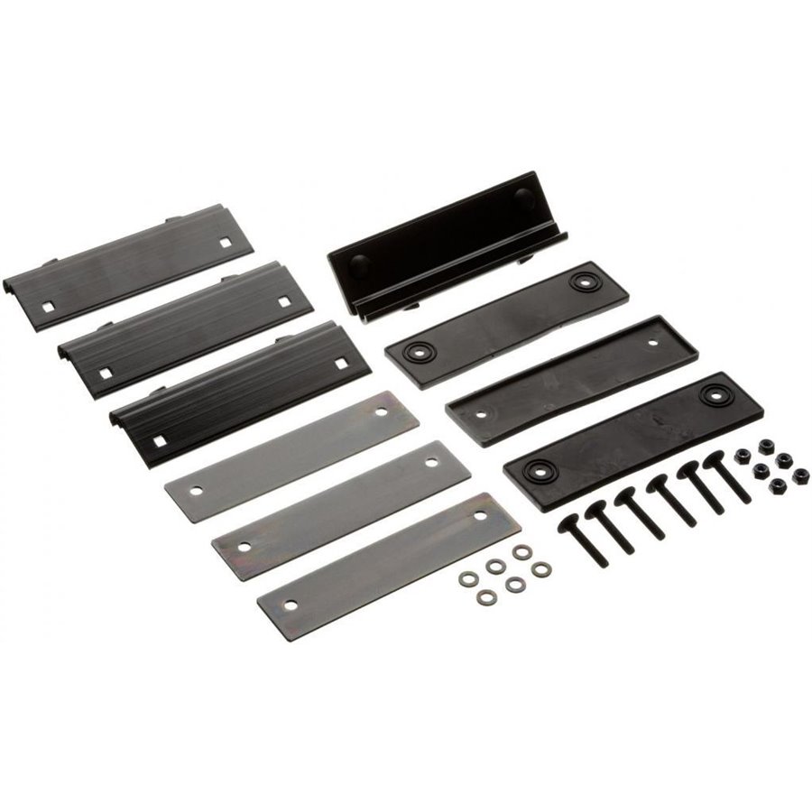 Set 4 grondine artificiali nere