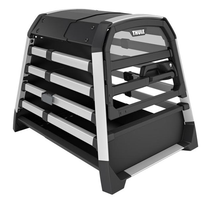 Kennel trasporto cani in auto Allax S con soglia