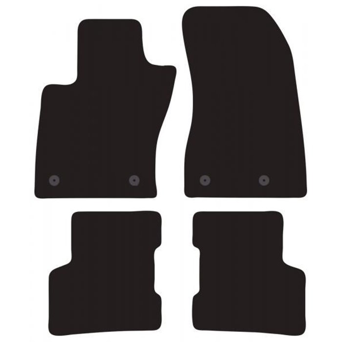 Tappeti moquette Tailor JEEP Renegade 14˃18 (distanza fixpoint lato pass.  20 cm)