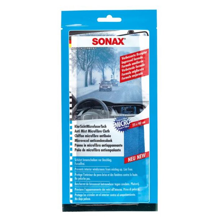 Panno antiappannante in microfibra 25x40 cm