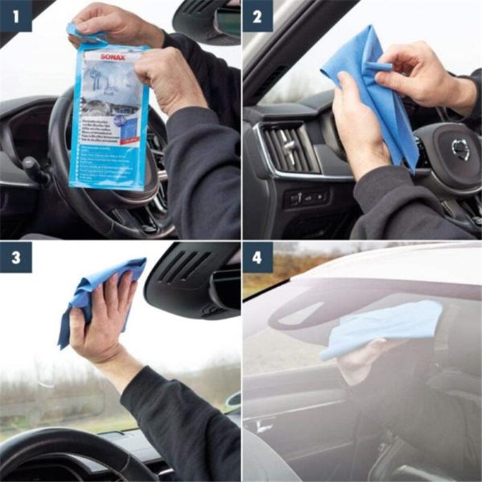 Panno antiappannante in microfibra 25x40 cm