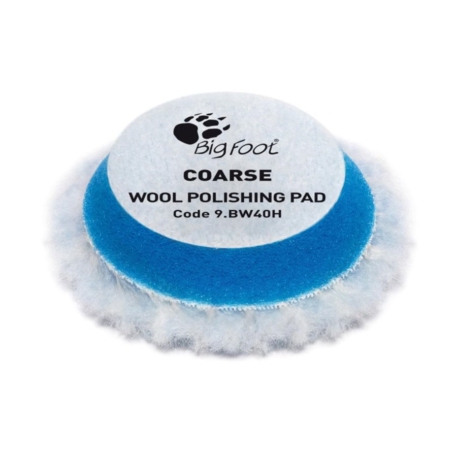 CT 4 RUPES TAMPONE IN LANA BLU COARSE-Ø 30/45MM 