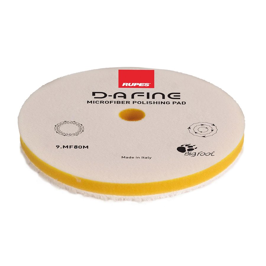 RUPES DA TAMPONE MICROFIBRA FINE Ø 80MM