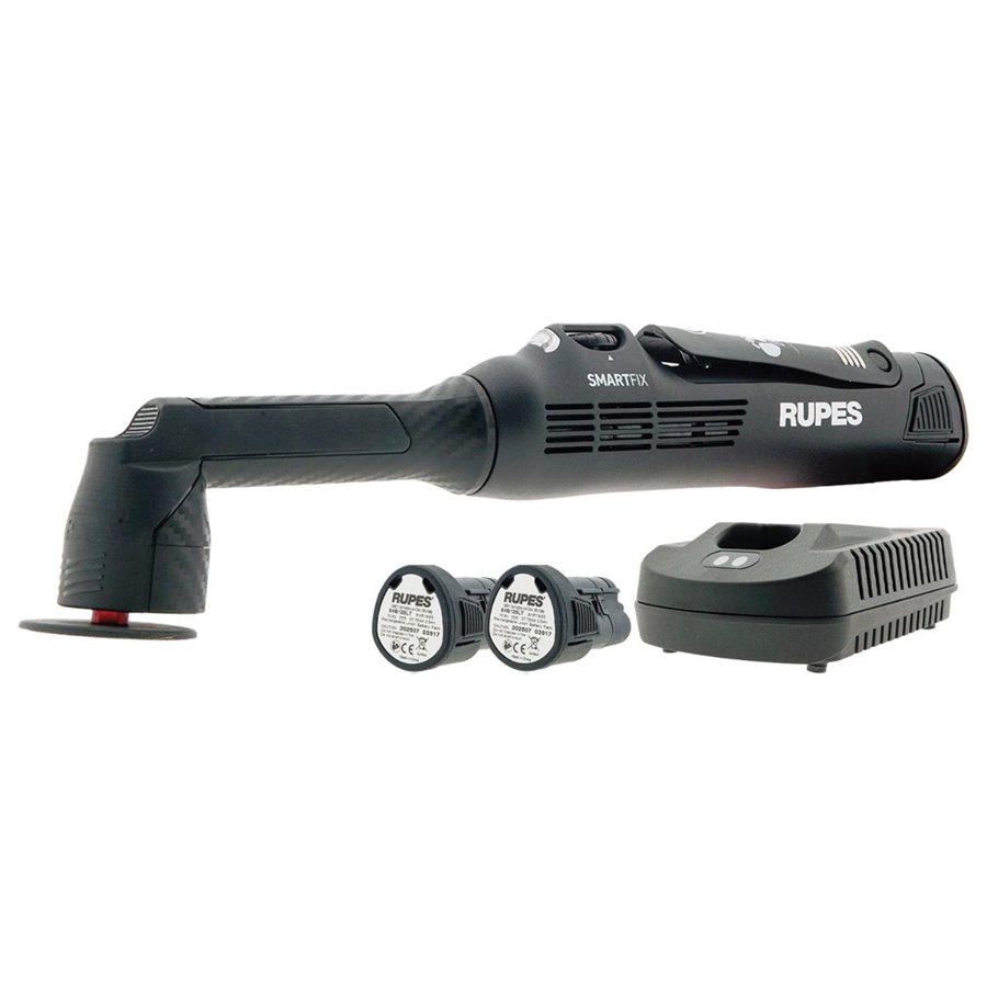 RUPES IBRID NANO MINI LUCIDATRICE KIT STB-HR81ML+CHARGER+2 BATTERY PACK