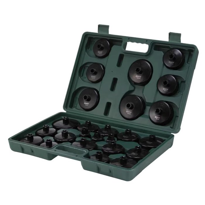 Set universale chiavi per filtro olio 25 pz