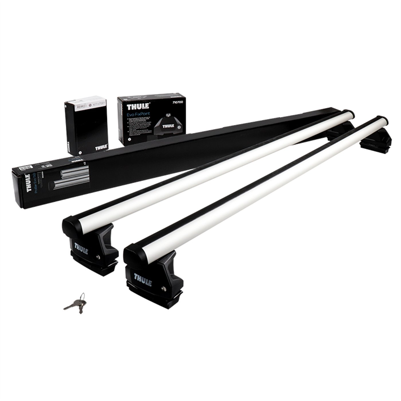 Thule ProBar Evo - Sistema portatutto rinforzato con barre in alluminio dal un design unico a tripla canalina