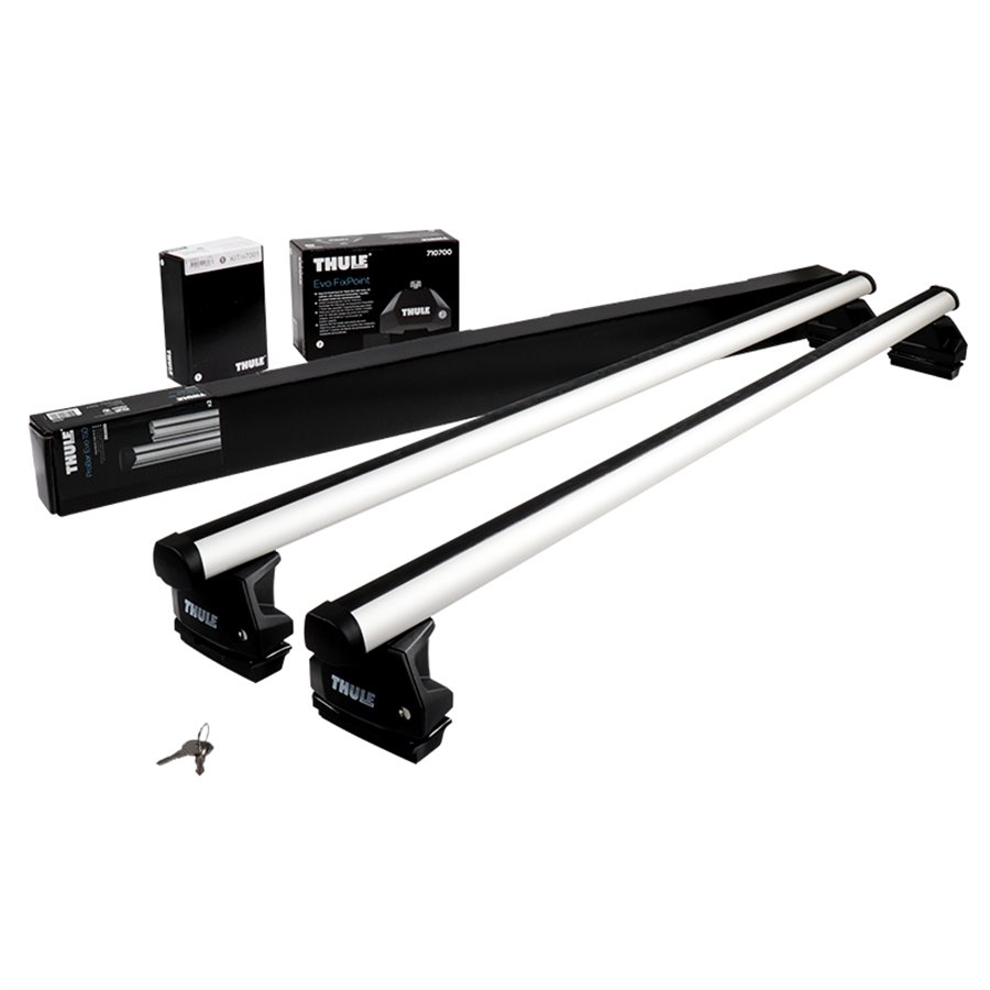 Thule ProBar Evo - Sistema portatutto rinforzato con barre in alluminio dal un design unico a tripla canalina