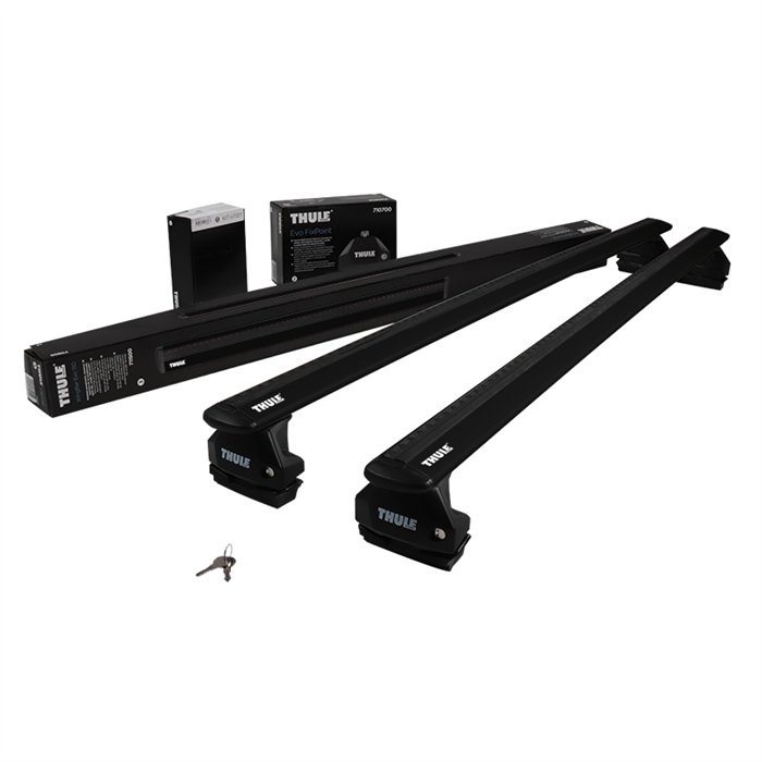 Thule WingBar Evo - Sistema portatutto aerodinamico per un viaggio incredibilmente tranquillo e silenzioso con barre in allumini