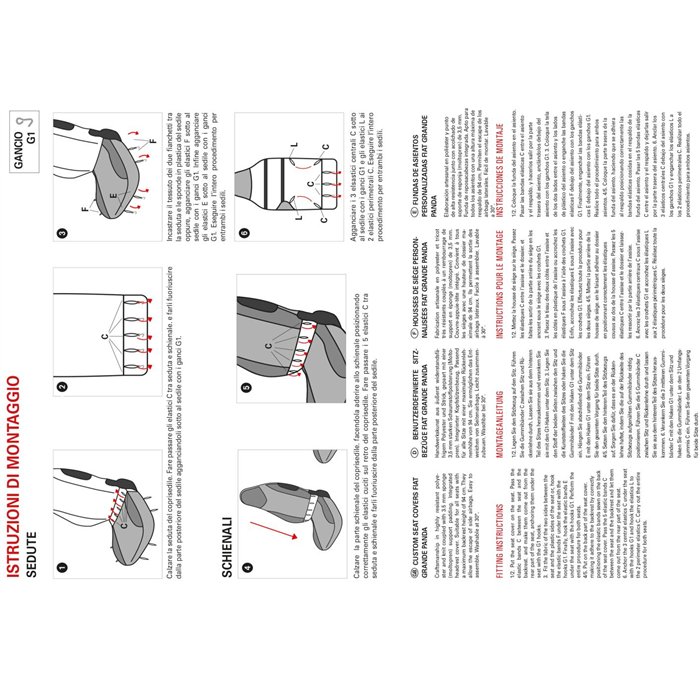CP. ANT. GRANDE PANDA 25- DIGER NAVY/DIGER CREMA