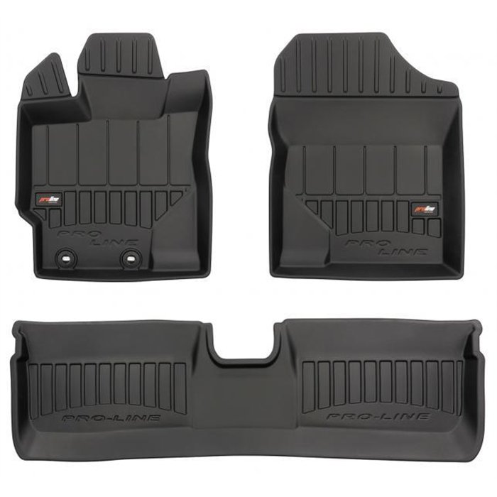 Tappeti in TPE 3D TOYOTA Yaris III 3p. 11˃20 (no ibrida)