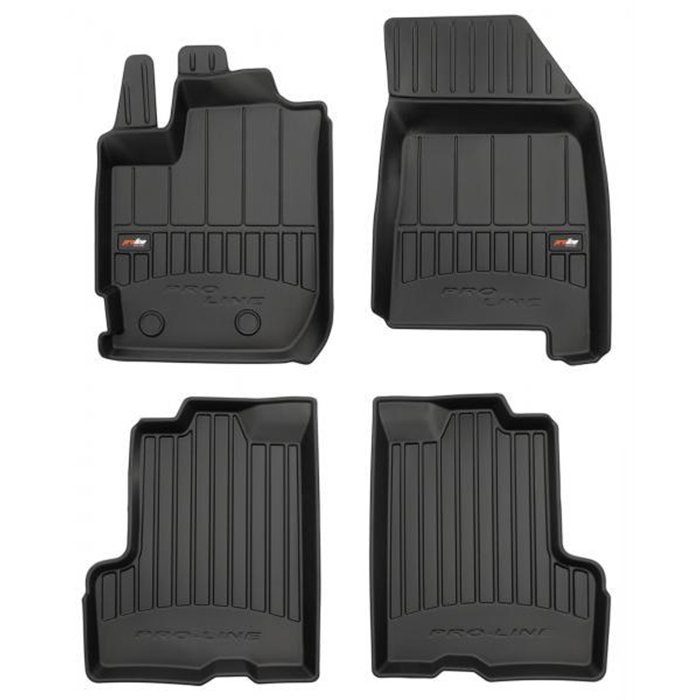 Tappeti in TPE 3D DACIA Duster II 17˃21 (pre-restyling, con portaoggetti sotto il sedile passeggero)