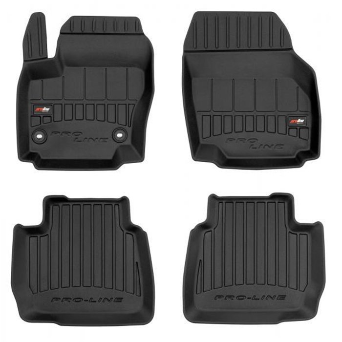 Tappeti in TPE 3D FORD Mondeo IV 07˃14 (distanza clip fissaggio tappeti 31 cm)